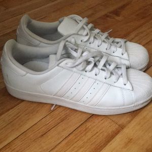 Adidas Shell Front White Sneakers size 10